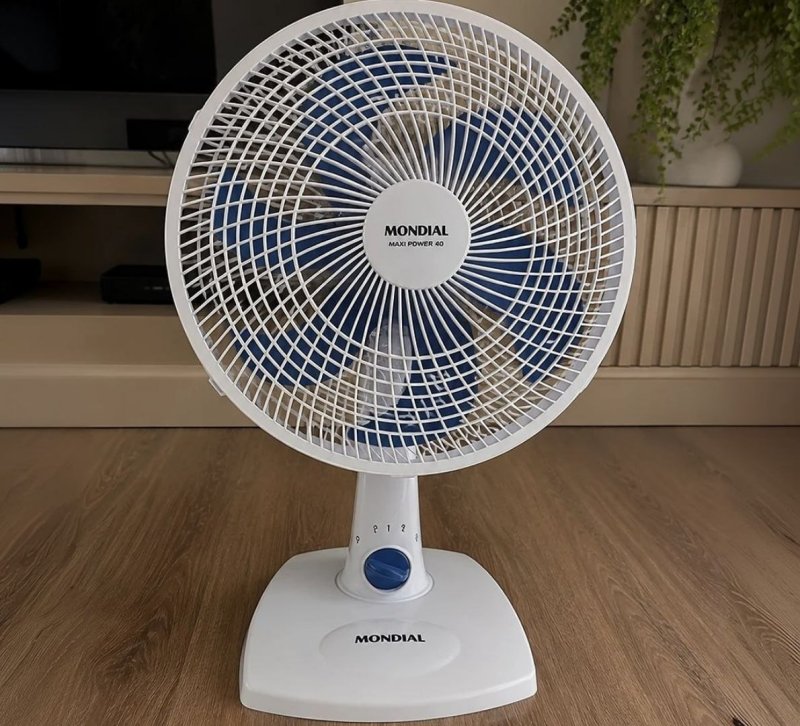 MONDIAL Ventilador de Mesa 127V, 30cm, 6 pás, Super Power - VSP-30-W
