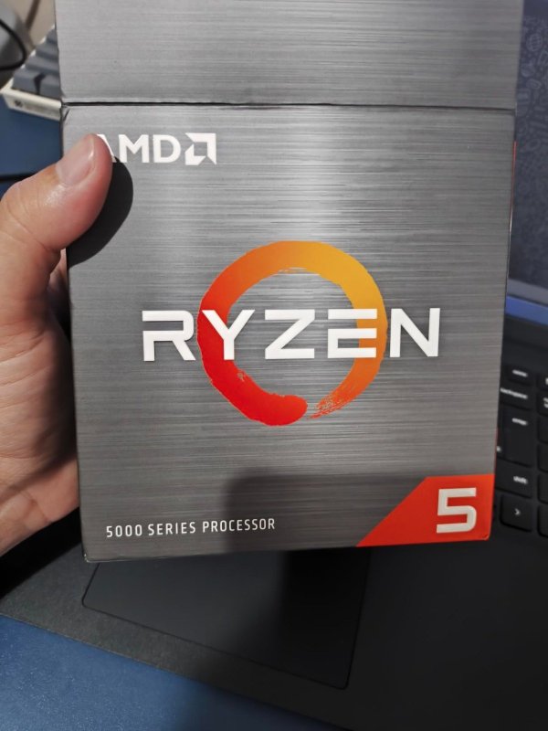Processador AMD Ryzen 5 5500 100100000457BOX Cerâmica Cinza