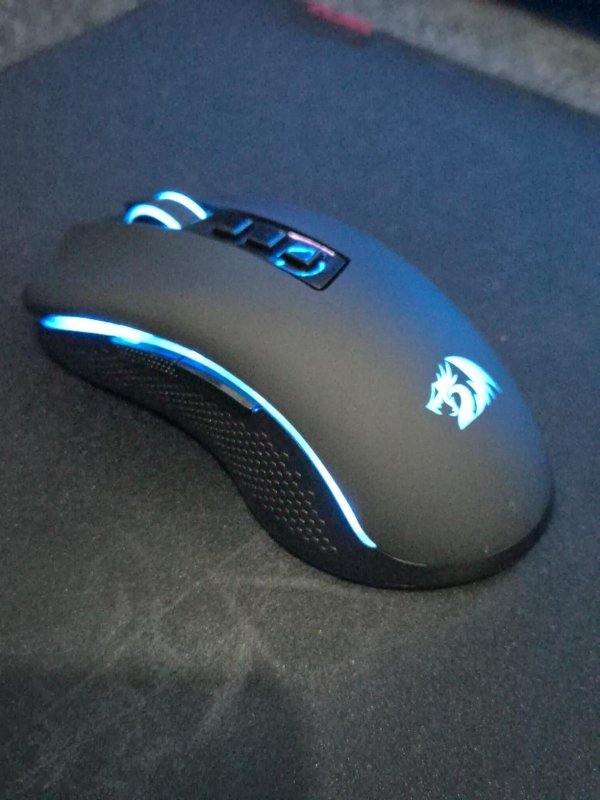 Mouse Gamer Redragon Cobra Pro Sem Fio Preto M711-PRO