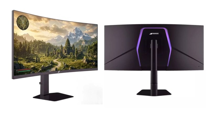 Monitor Gamer SuperFrame Enterprise, 34 Pol, Curvo, UltraWide Quad HD, VA, 1ms, 180Hz
