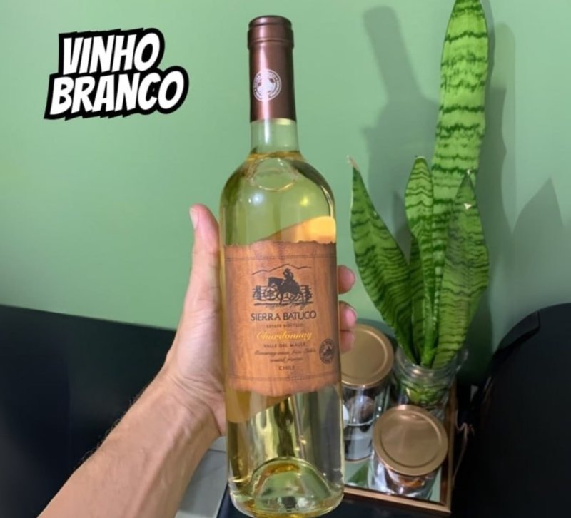 Sierra Batuco Vinho Branco Chileno Chardonnay 750Ml