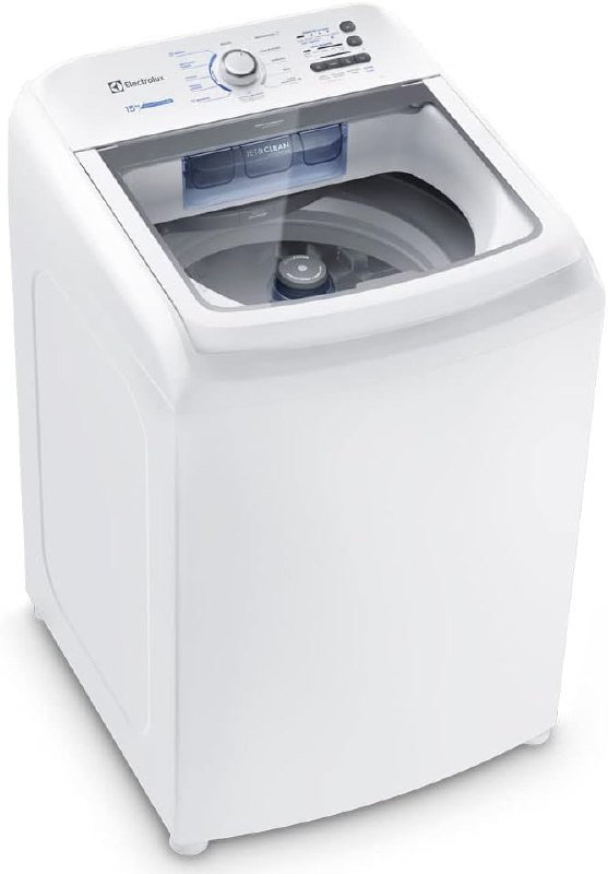Electrolux Essential Care 15kg - Cesto Inox Jet&Clean - Branca