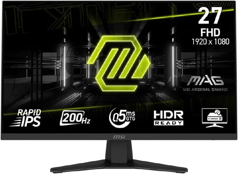 MONITOR 27'' MSI MAG 274F FULL HD 1920x1080 200HZ