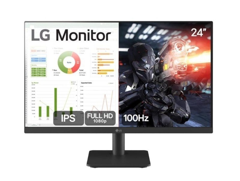 Monitor PC Gamer LG 24MS500 24” IPS 100Hz Full HD HDMI 2x