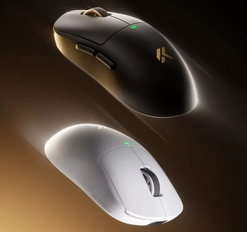 Mouse Mchose A5 V3 Ultra, Paw 3950Ti, 8000Hz, Switch mecânico