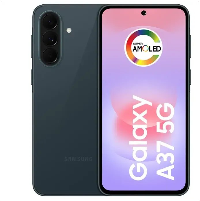 Samsung Galaxy A37 5G - 256GB 8GB RAM - Câmera 50MP - Verde-escuro