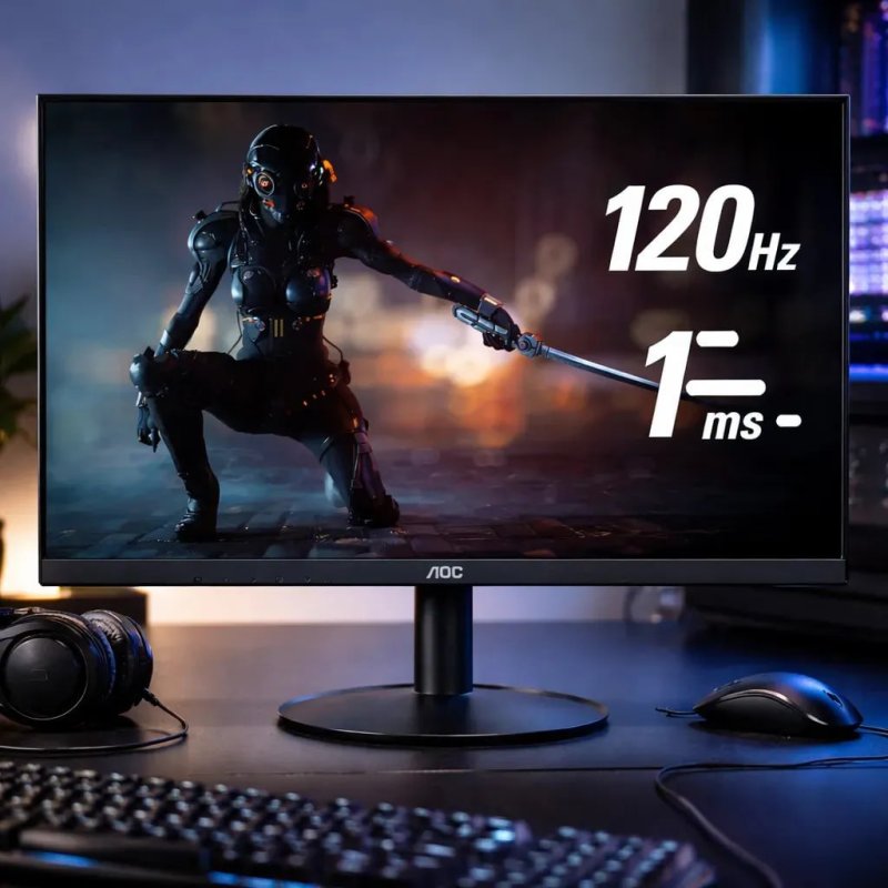 AOC B30 21.5" Full HD 120Hz 1ms Gaming - Preto