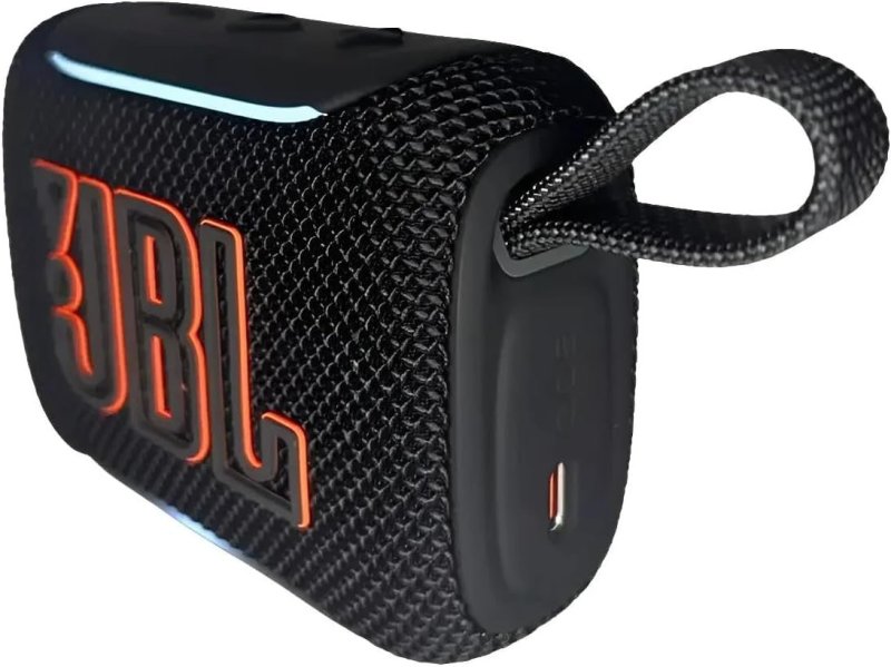 JBL Go 5 - Bluetooth Portátil - À Prova D'água e Poeira - Preta