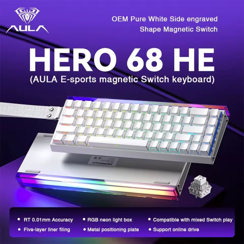 APP - Teclado Magnético Aula Hero68