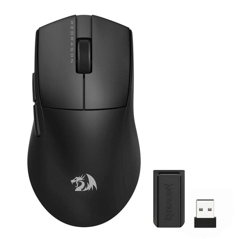 Mouse Gamer Sem Fio Redragon King Pro, 26000 DPI, 7 Botões, Wireless, Bluetooth, Preto M916-PRO-1K