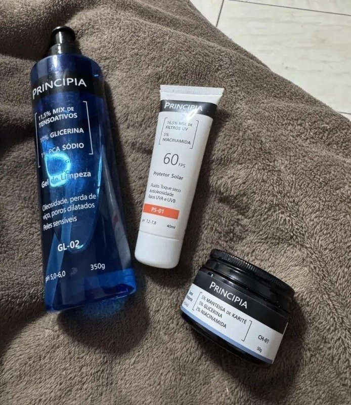 Kit Principia Completo Para Pele Sensível Com Fps 60