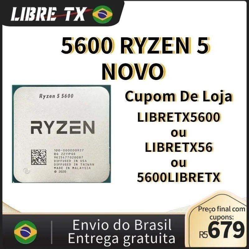 Processador Ryzen 5 5600