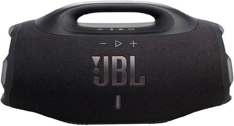 JBL, Caixa de Som, Boombox 4, Bluetooth, Som JBL Pro, AI Sound Boost, Graves Personalizáveis, Bateria de até 34h, IP68, Áudio Lossless – Preta