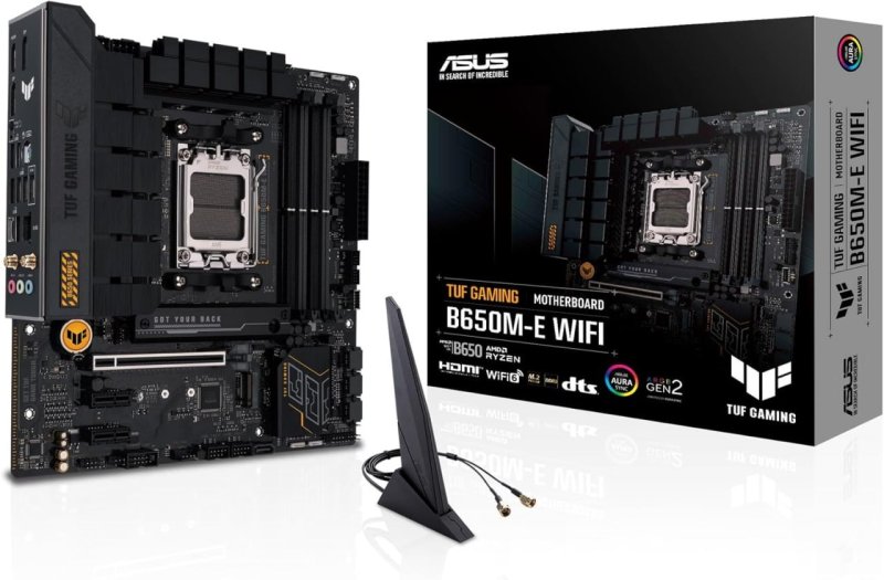 Placa Mãe Asus TUF Gaming B650M-E WIFI, Chipset B650