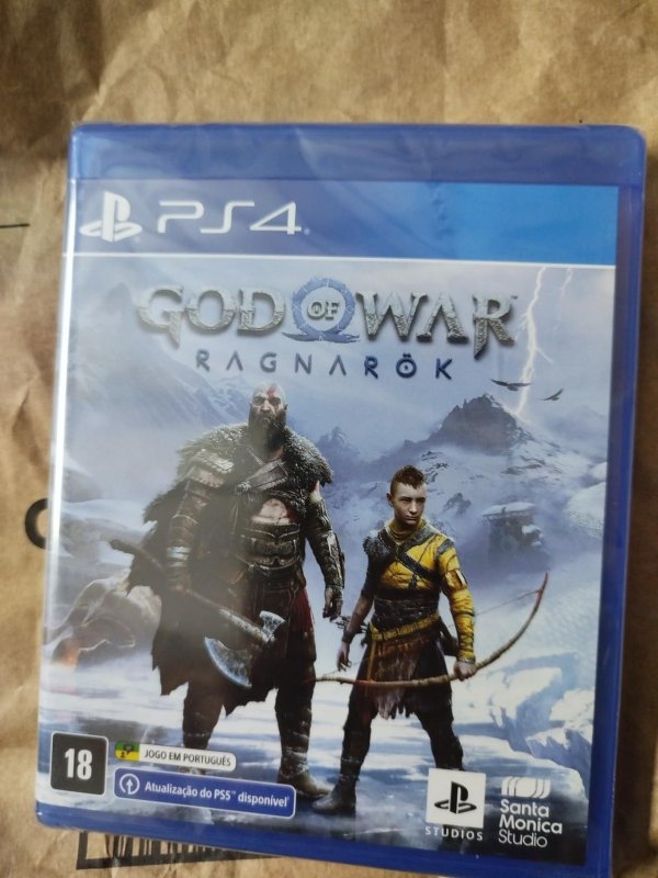 God of War Ragnarök - Edição Standard - PlayStation 4