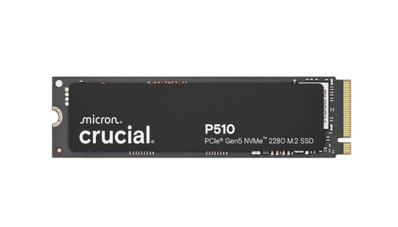 SSD NVMe Crucial P510 1 TB PCIe 5.0 x4 M.2 2280