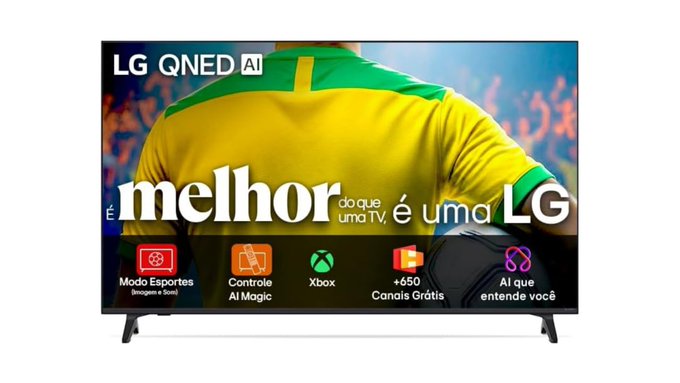 Smart TV 4K 50" LG QNED73
