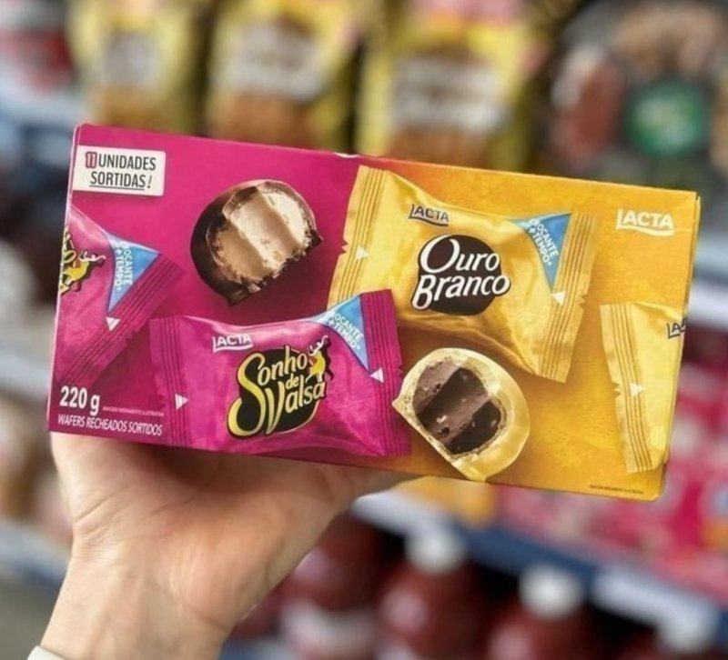 Caixa Sonho de Valsa e Ouro Branco Sortidos 220g