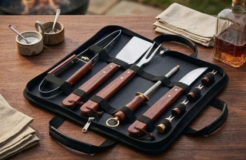 360 Kit Churrasco Conjunto Talhes Para Churrasco + Frete Grátis
