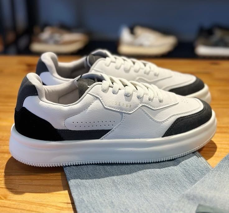 Tênis Reserva Masculino Casual Cano Baixo Antiderrapante