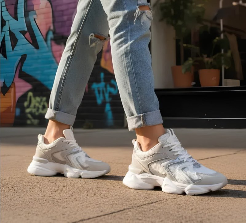 Tenis Feminino Chunky Ramarim Casual Conforto Original