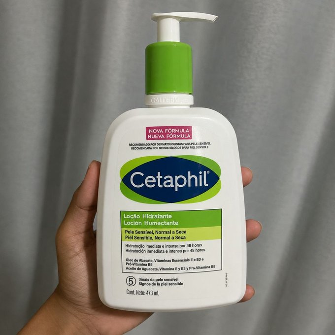 Loção Hidratante para Corpo e Rosto Cetaphil 473ml