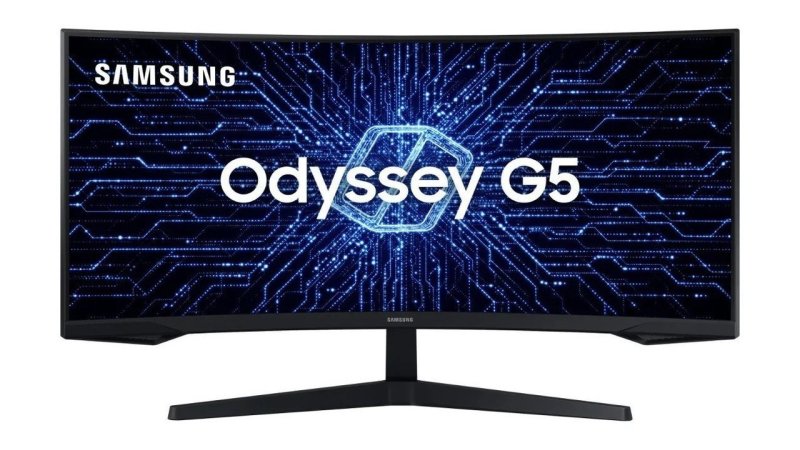 Monitor Gamer Curvo Samsung Odyssey 34" G5 165Hz 1ms Ultrawide Preto