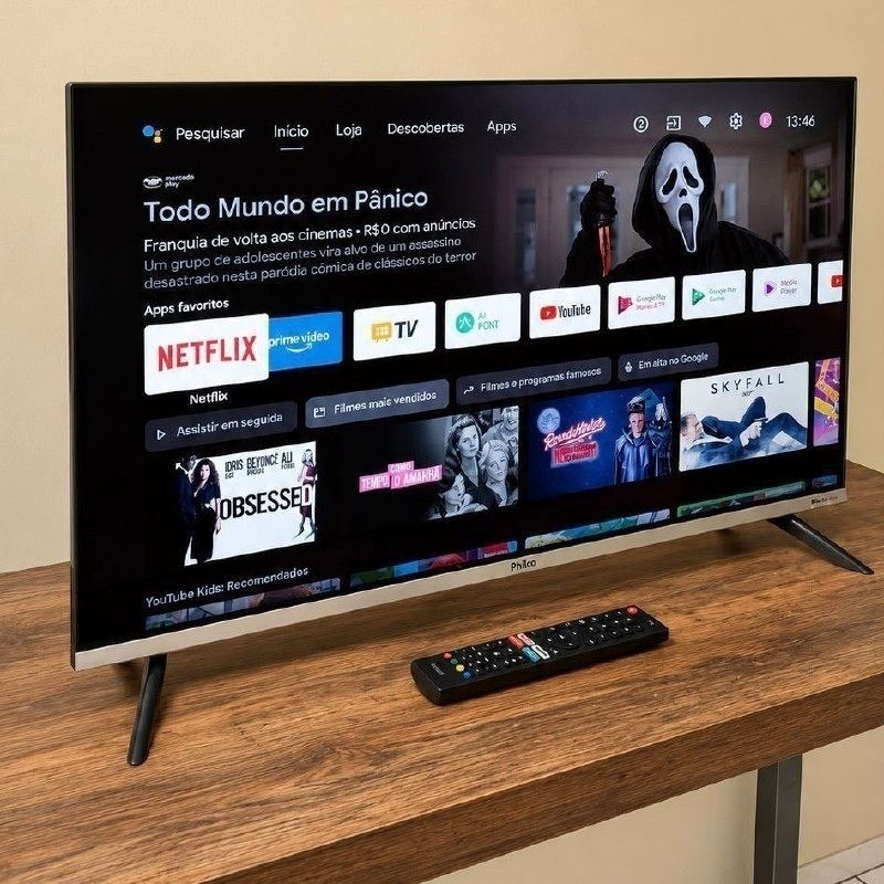 Smart TV Led 32" Roku Philco + Frete Grátis