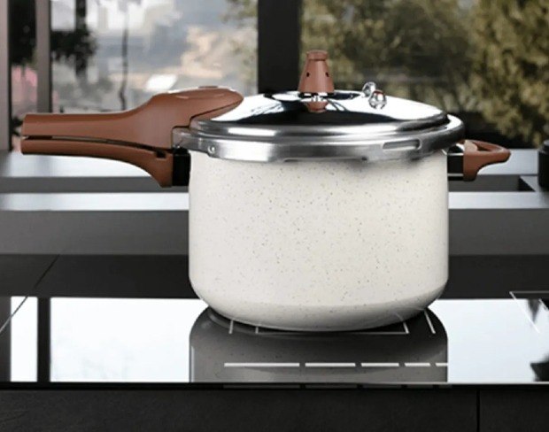 Panela De Pressão Brinox Pressure 4,2l Ø20 X 14,5 Cm Vanilla Baunilha
