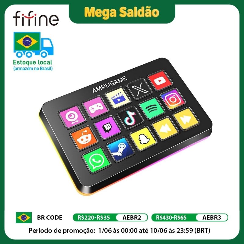 Controlador de transmissão FIFINE D6