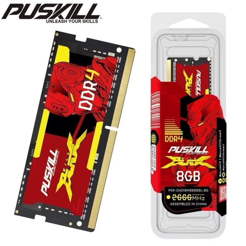 Memória RAM para notebook Puskill DDR4 8GB DDR4 3200MHZ
