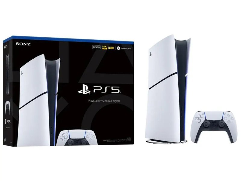 Playstation 5 Digital Edition 825Gb 1 White Controller Sony