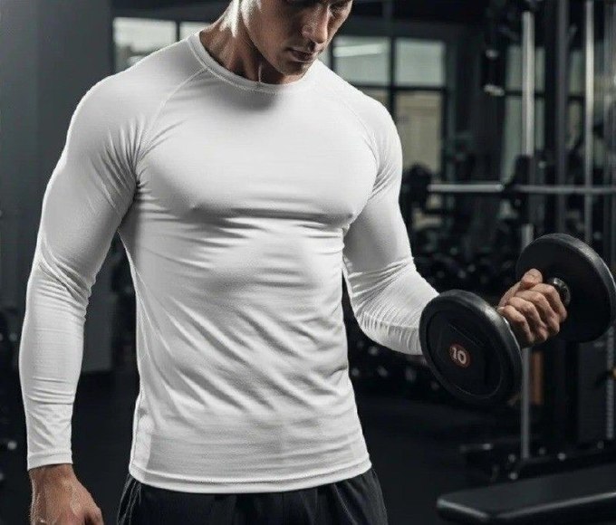 Kit com 3 Camisas Segunda Pele Dry Fit Proteção UV + Frete Grátis