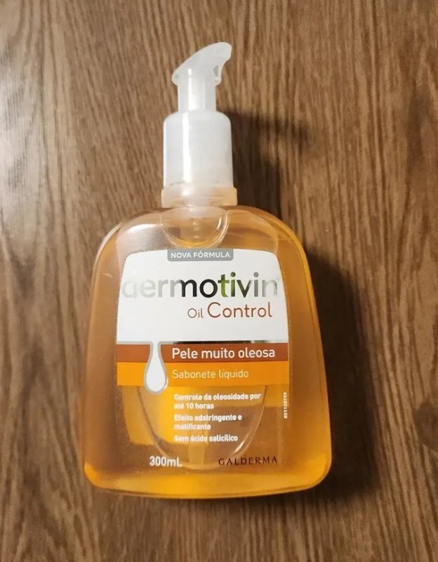 Sabonete Líquido Facial Pele Oleosa Dermotivin Oil Control 300mL