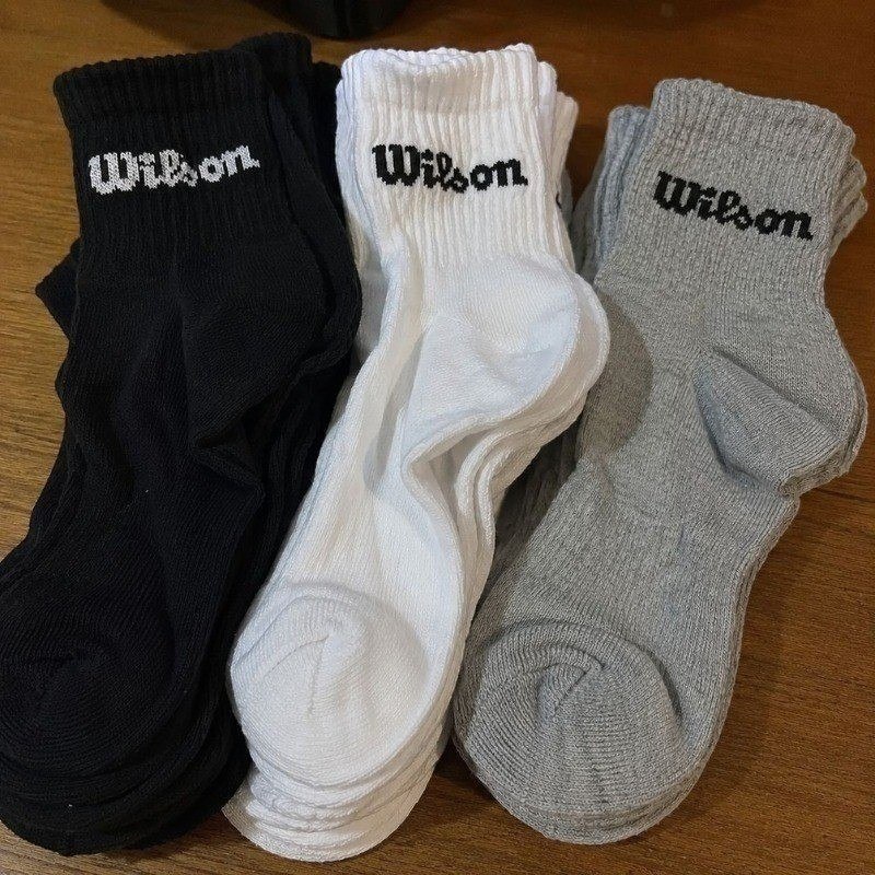 Kit com 9 Pares de Meias Wilson Cano Médio