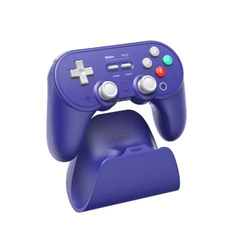 8BitDo Pro 3 - Botões Removíveis - Hall Effect - Multiplataforma