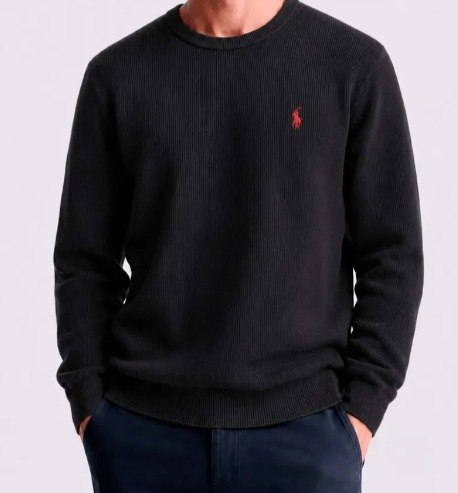 Suéter Masculino Gola Careca Cardigam Blusa Inverno Basica