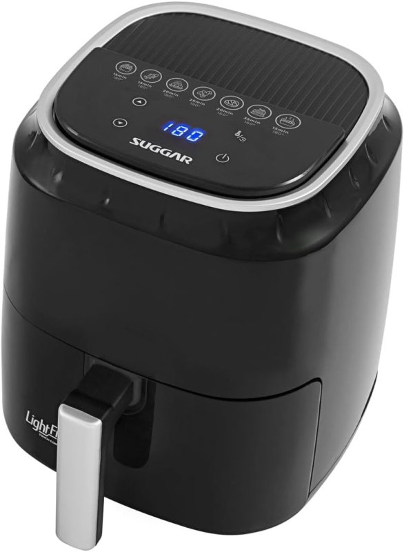 Suggar Fritadeira Light Fry Touch Control 4L Preta 110V