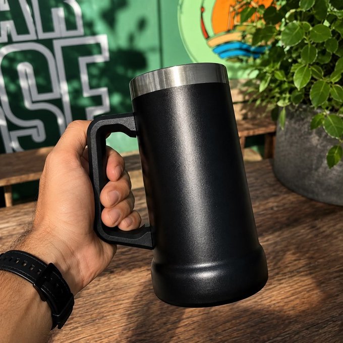 Caneca Térmica Inox com Alça 720ml