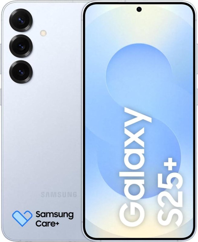 Celular Samsung Galaxy S25+ 5G, 256GB, 12GB RAM, Câmera Tripla de 50+12+10, Tela Grande de 6.7", Azul