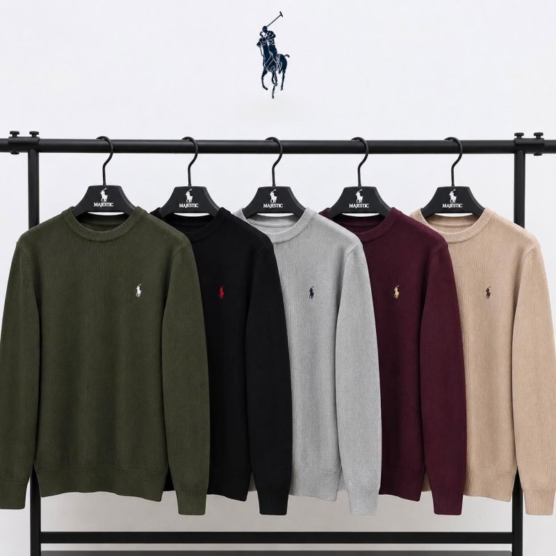 Suéter Masculino Gola Careca Cardigam Blusa Inverno Básica
