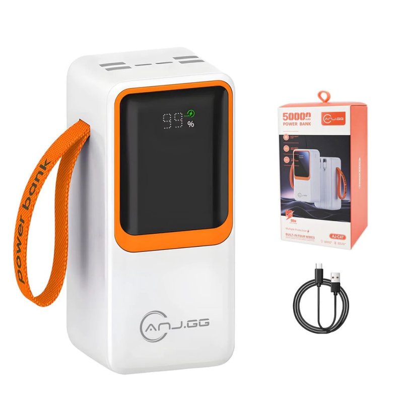 Power Bank 20000mAh Carga Rápida 33W~66W USB Type-C Display Digital