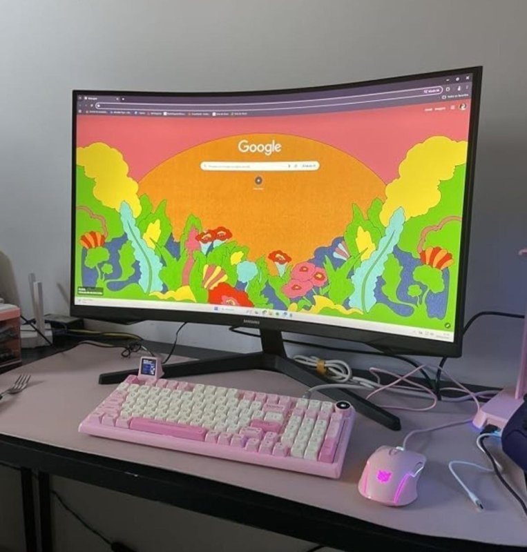 Monitor Gamer Samsung Odyssey G5 32, Resolução QHD