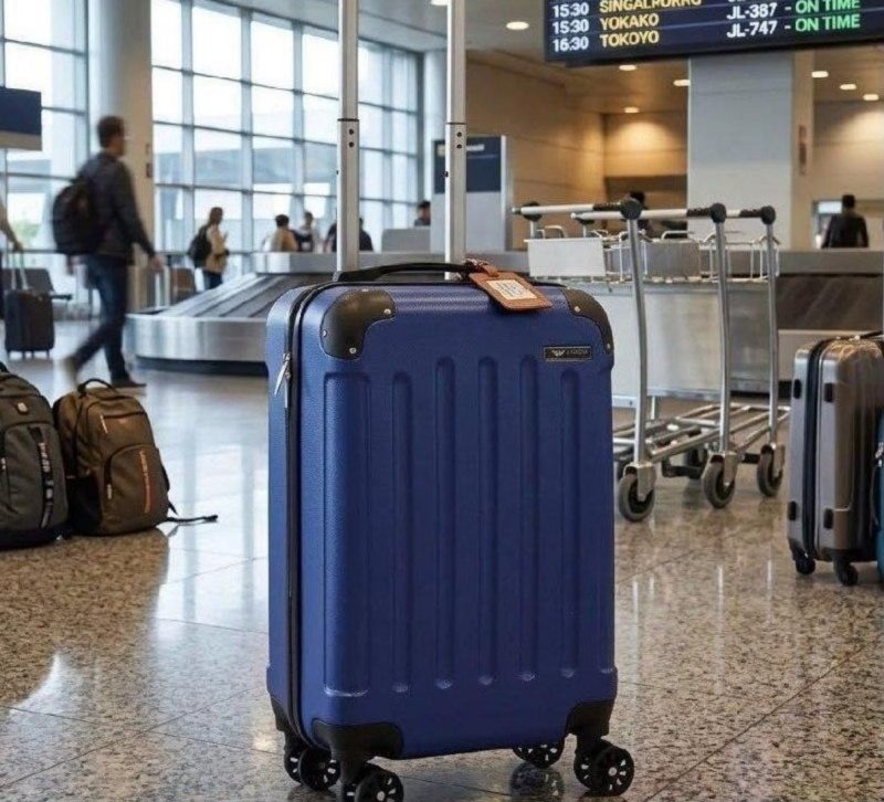 Mala De Viagem Bordo Mão Pequena 10kg Abs Cadeado 360