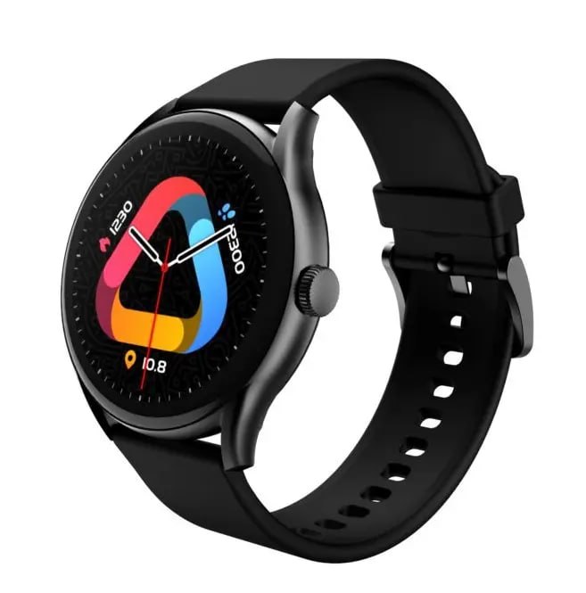 Qcy GT S8 Smartwatch Tela AMOLED - Bluetooth IPX8 - Preto