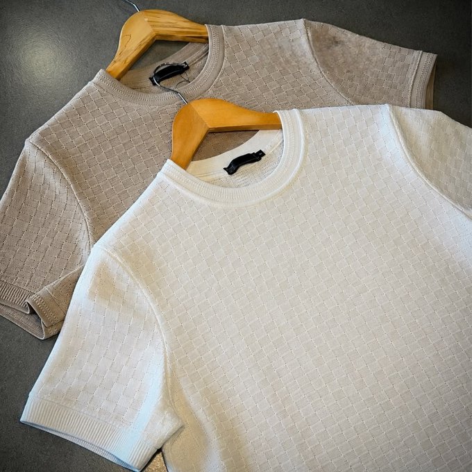 Camiseta Lã Tricot Xadrez + Frete Grátis