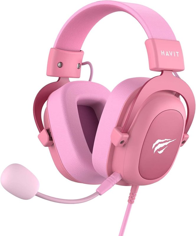 Havit Headphone Fone de Ouvido H2002d Pink