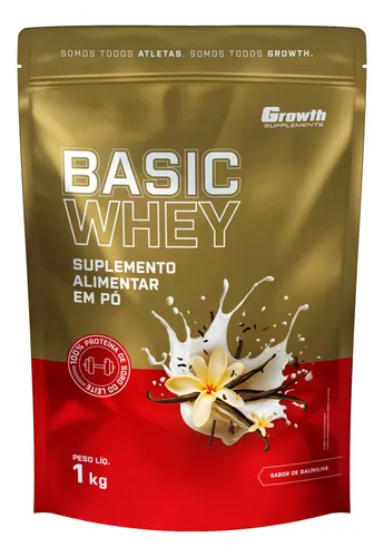 Basic Whey 1kg Growth Supplements