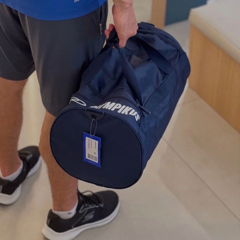 Bolsa Olympikus Gym Bag Compartimentos Azul Marinho