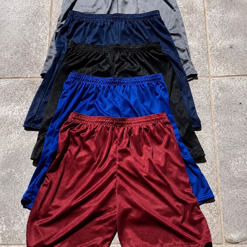 Kit 5 Shorts Masculino Sport Academia Futebol Cores Sortidas
